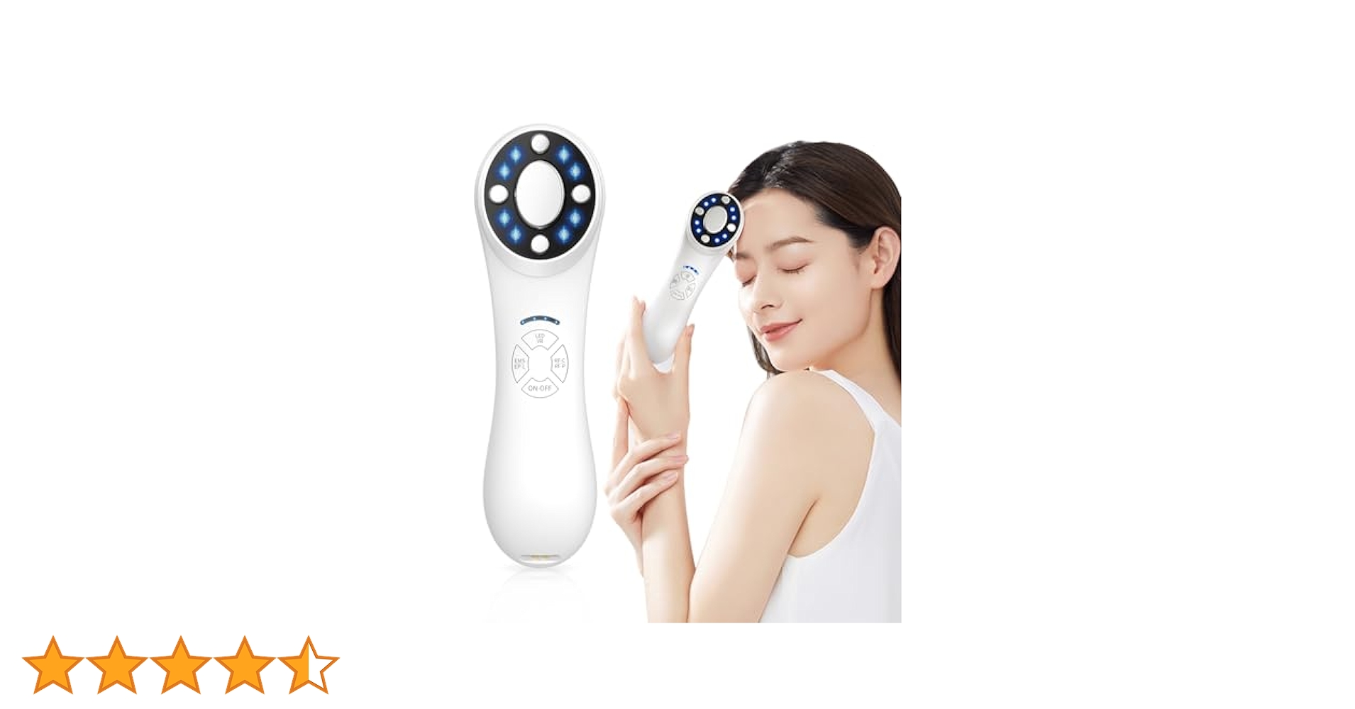 大人気✨RF美顔器✨1台多役イオン導入導出　目元ケア男女兼用　プレゼントに❤️ Amazon.co.jp: 美顔器 EMS RF美顔器 美容器 イオン導入 イオン